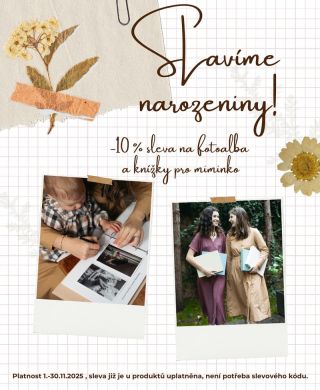 🎉 Slavíme 1. narozeniny! 🎉 Přesně před rokem jsem spustila Josephine — značku, která vznikla z touhy uchovat vzpomínky na...
